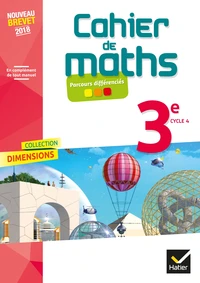 Cahier de Maths 3e