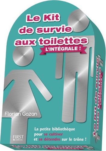 Florian Gazan - Le Kit de survie aux toilettes - L'intégrale ! 4 livres et 1 carnet.