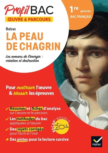 La peau de chagrin, Balzac. Bac 1re générale  Edition 2023