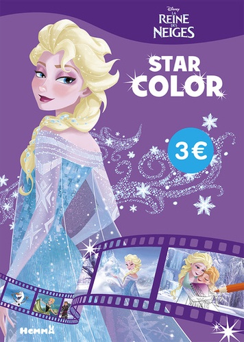 Florine Thonnard - Disney La Reine des Neiges Star color.