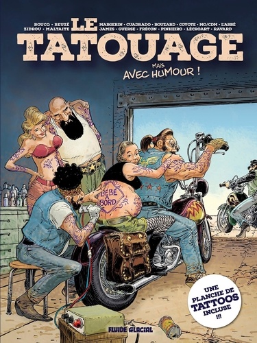 Le tatouage, mais avec humour !. Avec 1 planche de tatouages