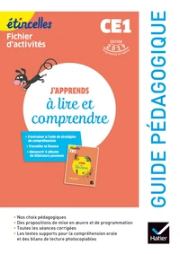 J'apprends à lire et comprendre CE1 Etincelles
