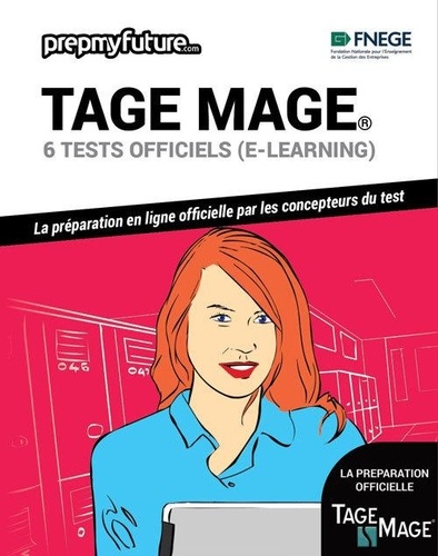  FNEGE - Tage mage® - 6 tests officiels (e-learning). Contient 1 clé d'activation.