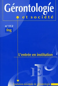 L'entrée en institution