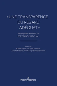 "Une transparence du regard adéquat"
