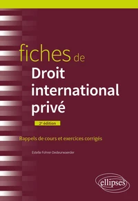 Fiches de droit international privé