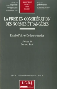 La prise en considération des normes étrangères