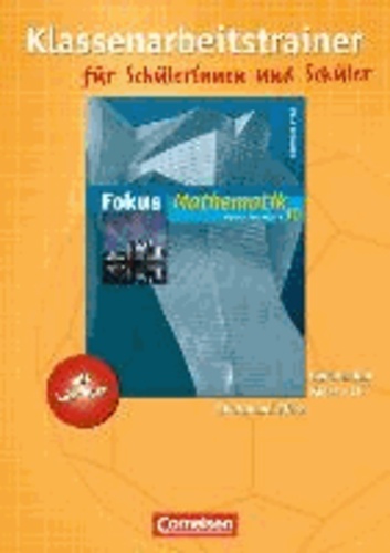 Fokus Mathematik 10. Schuljahr. Klassenarbeitstrainer. Gymnasium Rheinland-Pfalz.