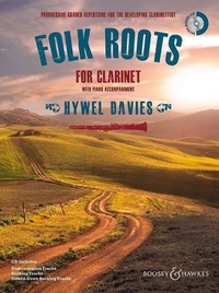 Hywel Davies - Folk Roots for Clarinet - clarinet and piano..