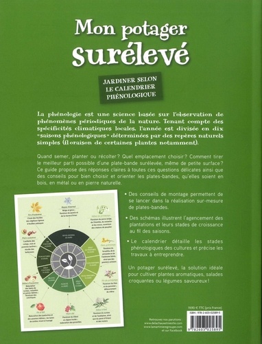 Mon potager surélevé. Jardiner selon le calendrier phénologique