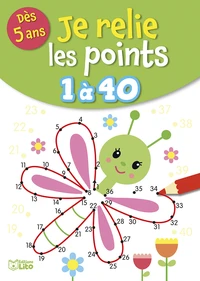 Je relie les points 1 à 40