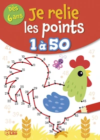 Je relie les points 1 à 50