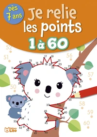Je relie les points 1 à 60