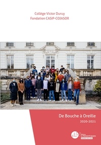  Fondation Casip-Cojasor - De Bouche à Oreille 2020-2021.