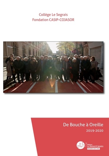 De Bouche à Oreille 2020. 2019-2020