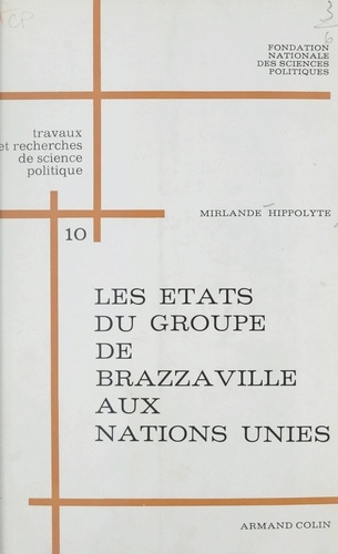 Les états du groupe de Brazzaville aux Nations Unies
