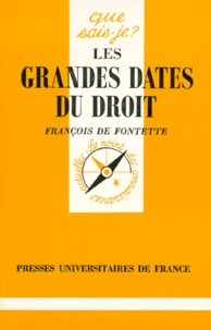 Les grandes dates du droit