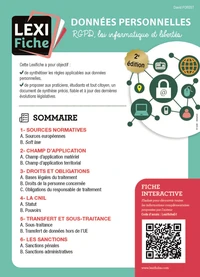 Données personnelles