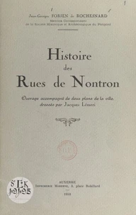 Histoire des rues de Norton
