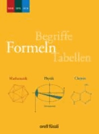 Formeln, Tabellen, Begriffe - Mathematik - Physik - Chemie Sekundarstufe II.