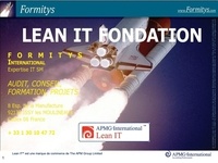 Formitys Formitys - LEAN IT fondation - extrait + accès support complet et video.