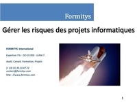  Formitys - Gérer les risques des projets informatiques - extrait + accès au support complet et videos.