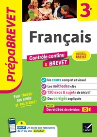 Prépabrevet - Français 3e - Brevet 2026