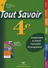 Tout Savoir 4e