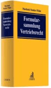 Formularsammlung Vertriebsrecht.