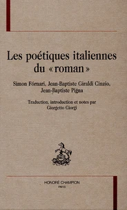 Les poétiques italiennes du "roman"