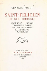 Saint-Félicien et ses communes