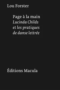 Page à la main