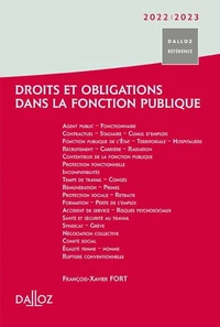 Droits et obligations dans la fonction publique