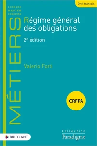 Régime général des obligations
