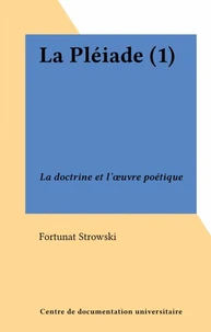 La Pléiade (1)