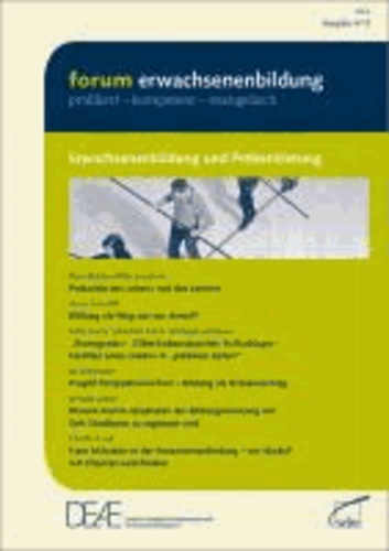 forum erwachsenenbildung 4/2012 Erwachsenenbildung und Prekarisierung - profiliert - kompetent - evangelisch.