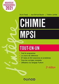 Chimie MPSI