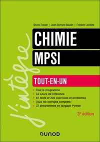 Chimie MPSI