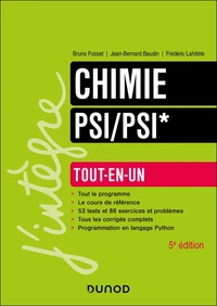 Chimie Tout-en-un PSI/PSI*