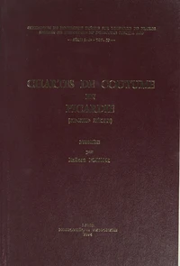 Chartes de coutume en Picardie