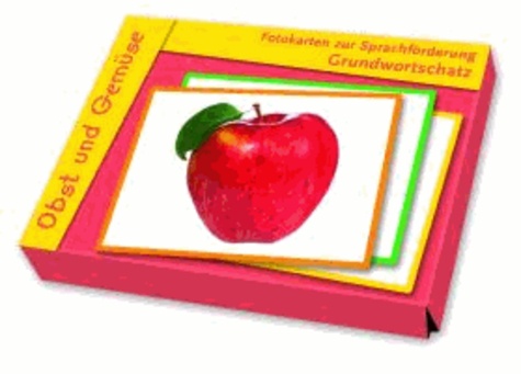 Fotokarten zur Sprachförderung: Grundwortschatz: Obst und Gemüse.