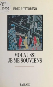 Moi aussi je me souviens