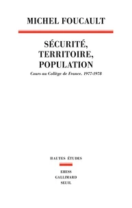 Sécurité, territoire, population