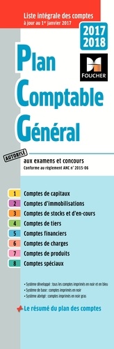  Foucher - Plan comptable général.