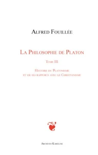 La philosophie de Platon