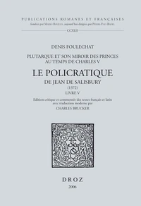 Le Policratique de Jean de Salisbury