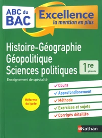 Histoire-Géographie, Géopolitique, Sciences politiques Enseignement de spécialité 1re