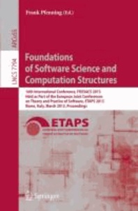 Foundations of Software Science and Computation Structures - 16th International Conference, FOSSACS 2013, Held as Part of the European Joint Conferences on Theory and Practice of Software, ETAPS 2013, Rome, Italy, March 16-24, 2013, Proceedings.