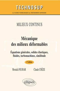 Mécanique des milieux déformables
