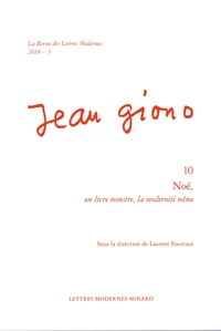 Noé, un livre monstre, la modernité même
